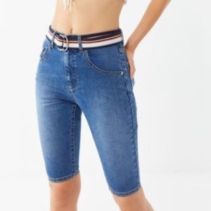 BDG Urban Outfitters Denim Biker Shorts